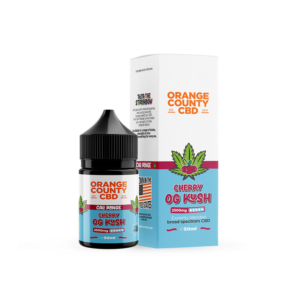 Orange County CBD Cali Range E-liquid 2500mg 50ml
