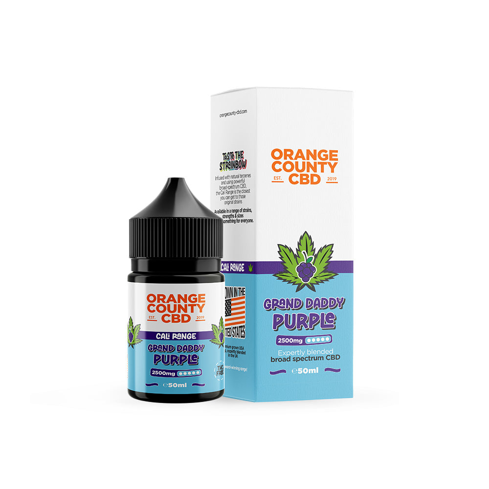 Orange County CBD Cali Range E-liquid 2500mg 50ml