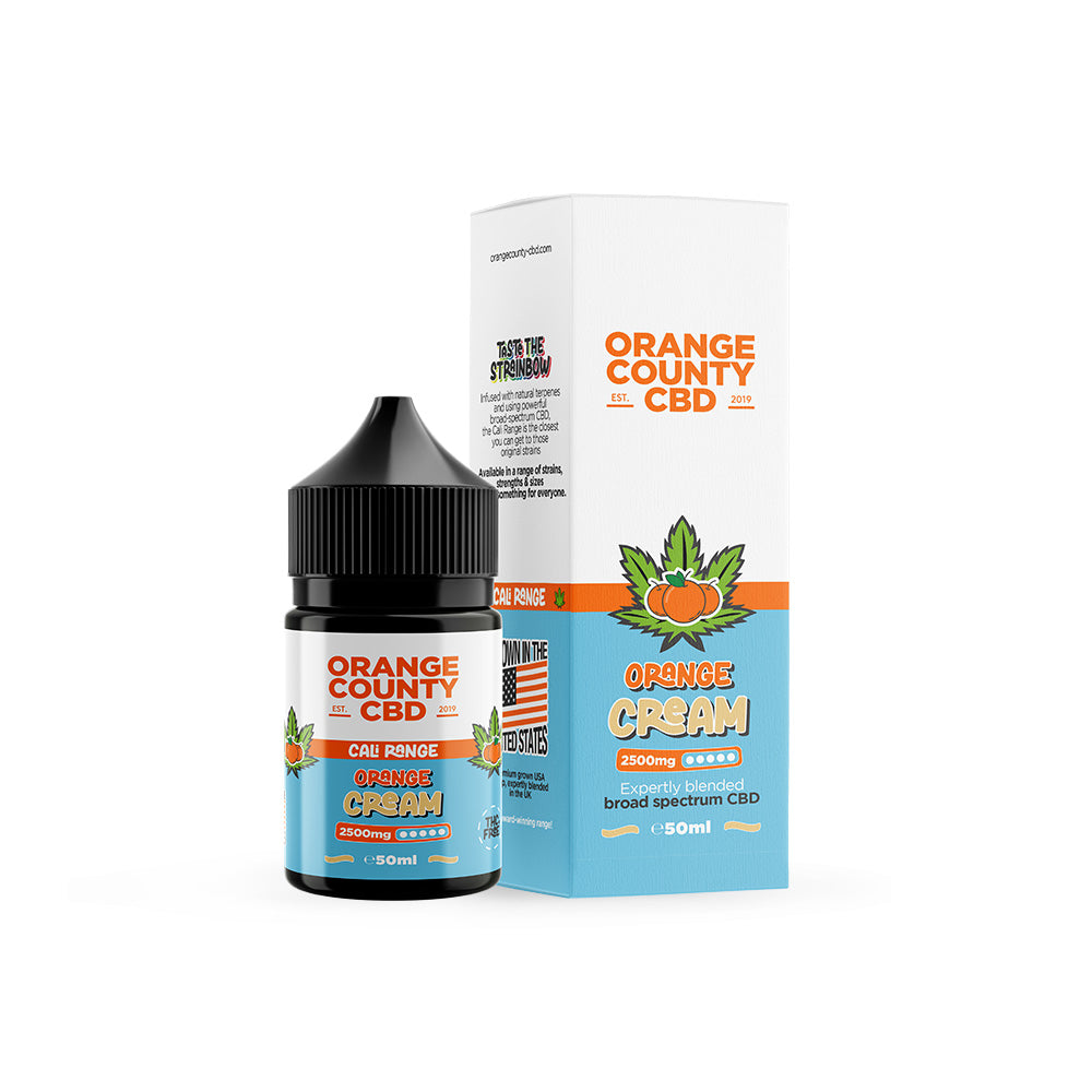 Orange County CBD Cali Range E-liquid 2500mg 50ml