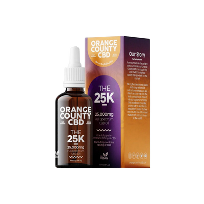 Orange County CBD MCT Tincture Oil 25,000mg 100ml