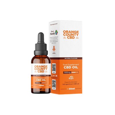 Orange County CBD MCT Tincture Oil 1500mg 30ml
