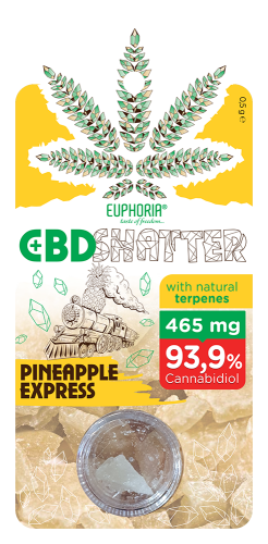 Euphoria CBD Shatter 465mg