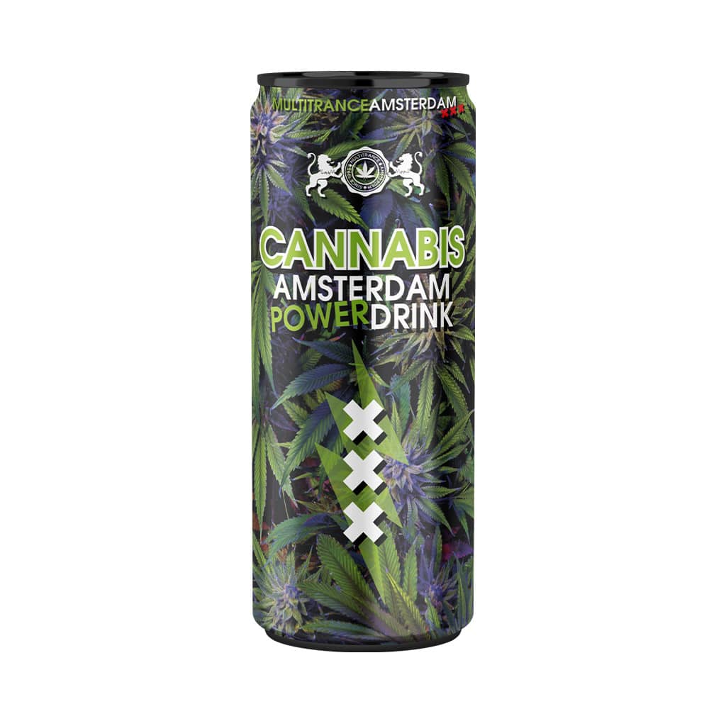 Multitrance Amsterdam Cannabis Drinks: Canna Power Drink - 250ml (24 Pack)