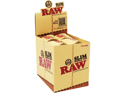 RAW Pre-Rolled Slim Tips