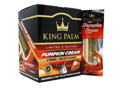 King Palm Terpene Infused Leaf Rolls (1gram) - Pumpkin Cream