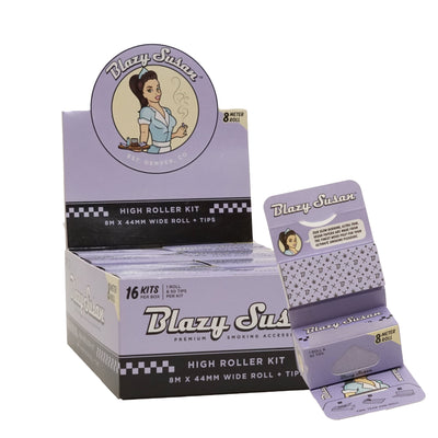 Blazy Susan Purple High Roller Kit (8m Roll & Tips)