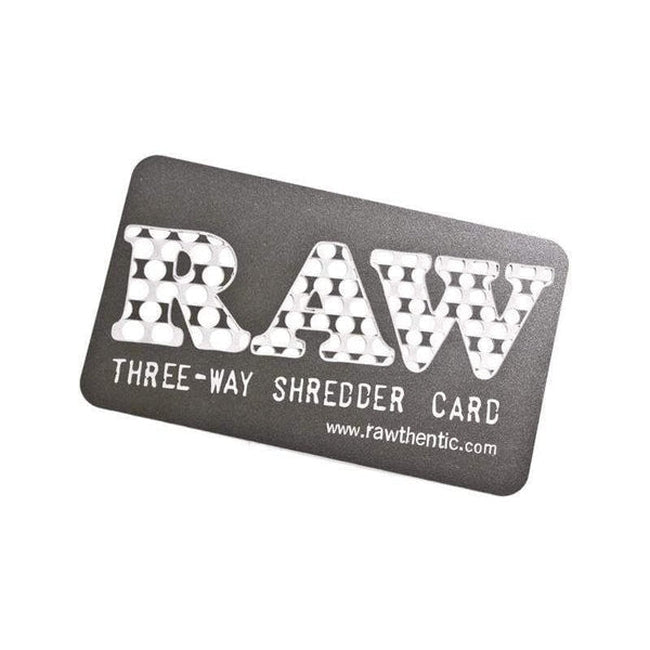 RAW Three-Way Shredder Card Grinder-RAW-Blazed Wholesale