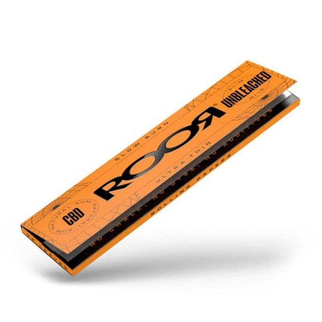 ROOR CBD Infused Ultra Thin King Size Rolling Papers - Unbleached-ROOR-Blazed Wholesale