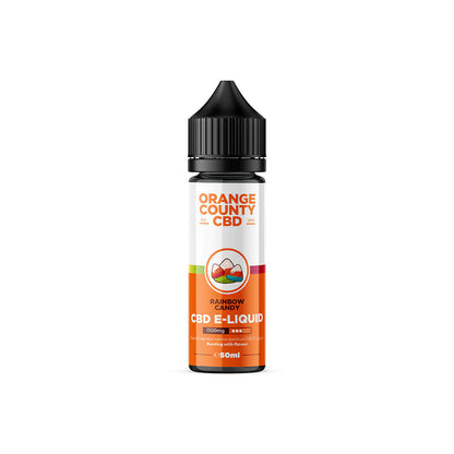 Orange County CBD E-liquid 1500mg 50ml (Discontinued)