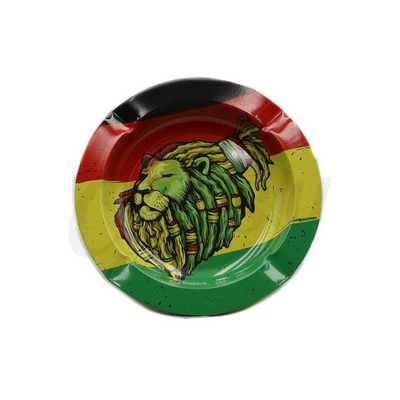 Smoke Arsenal Ashtray - Rasta Lion Heart
