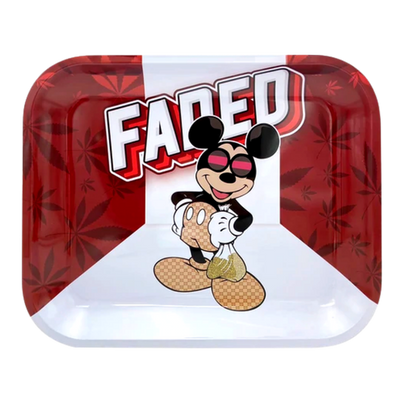 Smoke Arsenal Rolling Tray Large - Faded Mouse