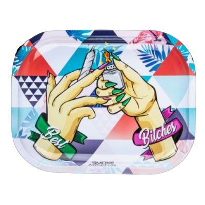 Smoke Arsenal Rolling Tray Small - Best Bitches