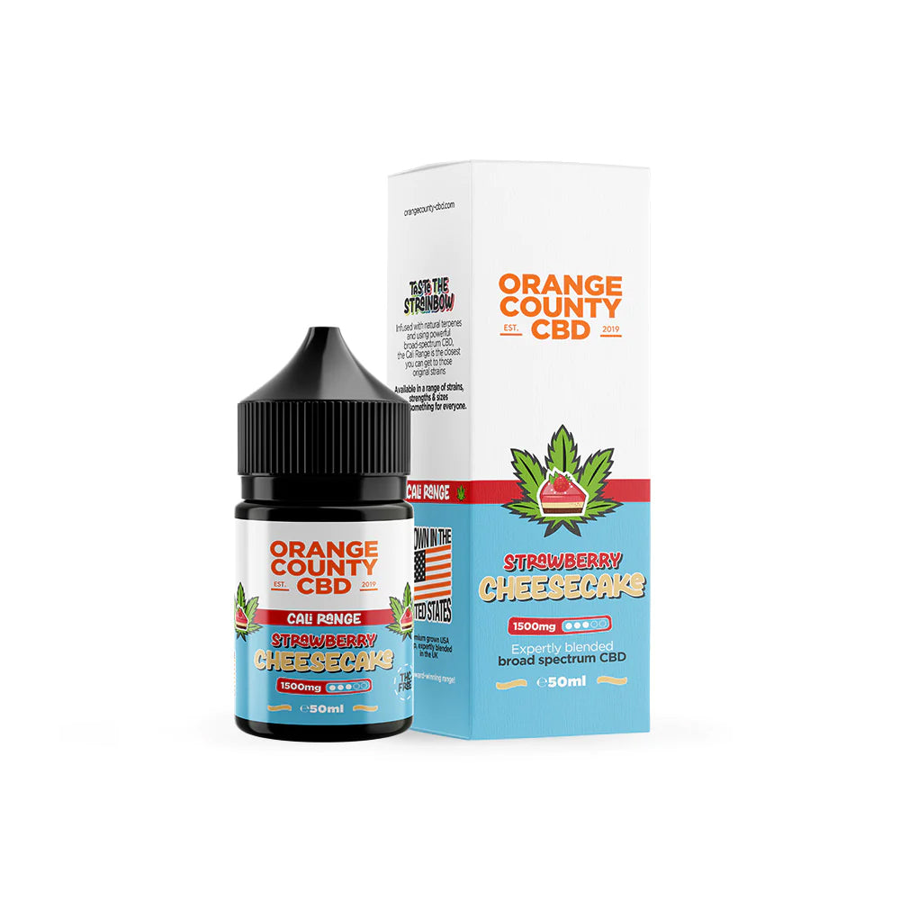 Orange County CBD Cali Range E-liquid 1500mg 50ml