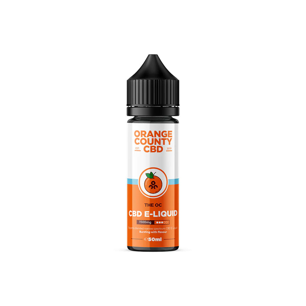 Orange County CBD E-liquid 1500mg 50ml