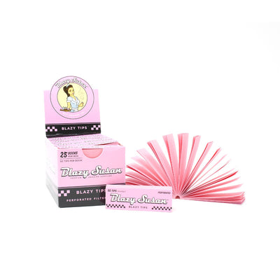 Blazy Susan Pink Perforated Filter Tips