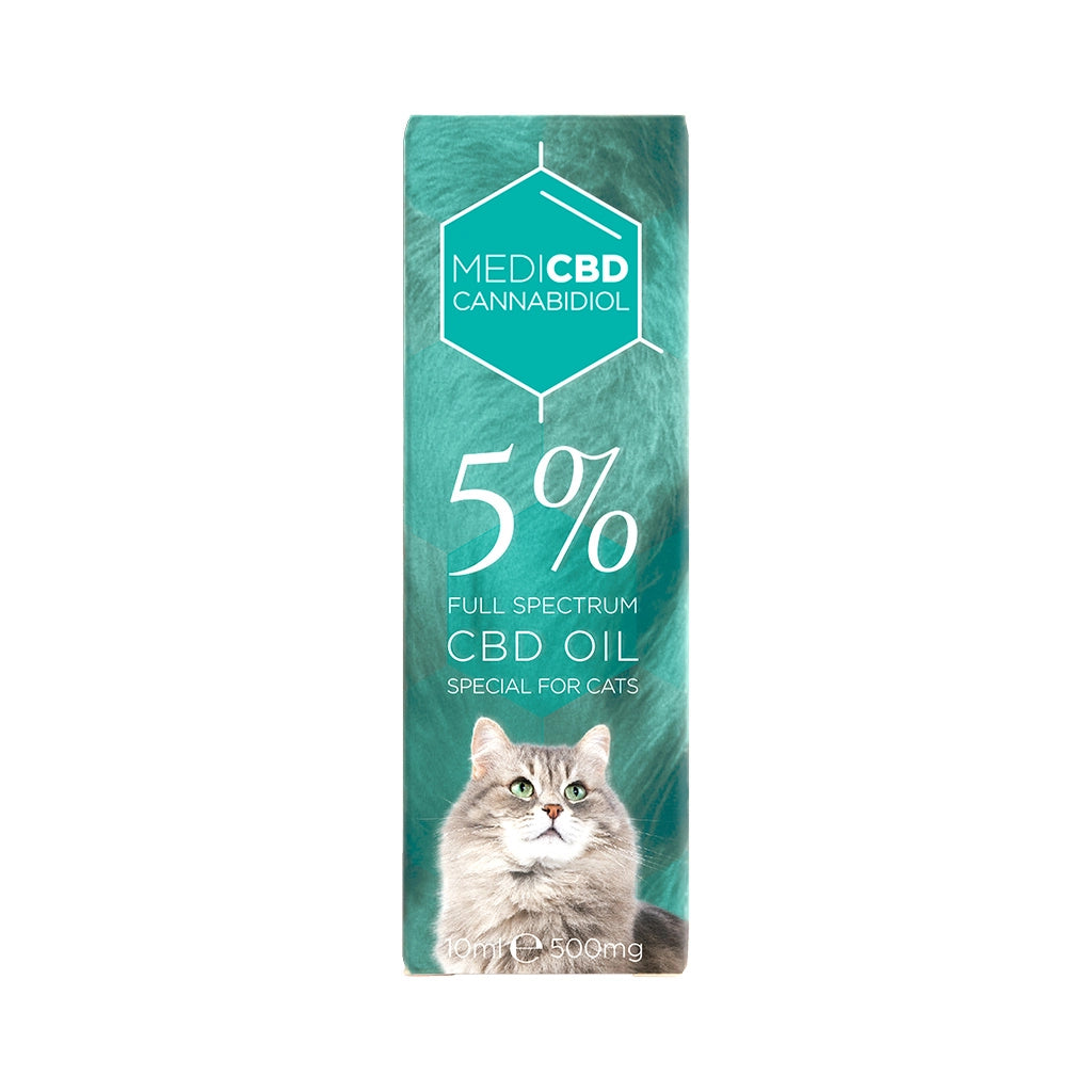 MediCBD CBD Oil for Cats 5% (500mg) 10ml