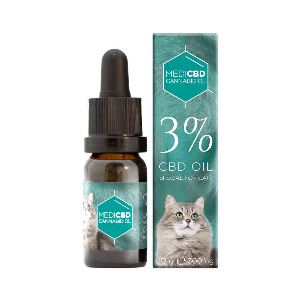 MediCBD CBD Oil for Cats 3% (300mg) 10ml