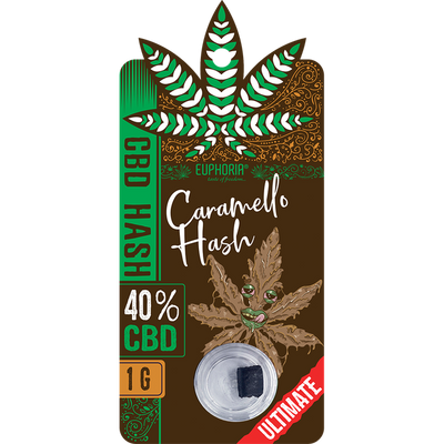 Euphoria Caramello CBD Hash (40%) - 1g