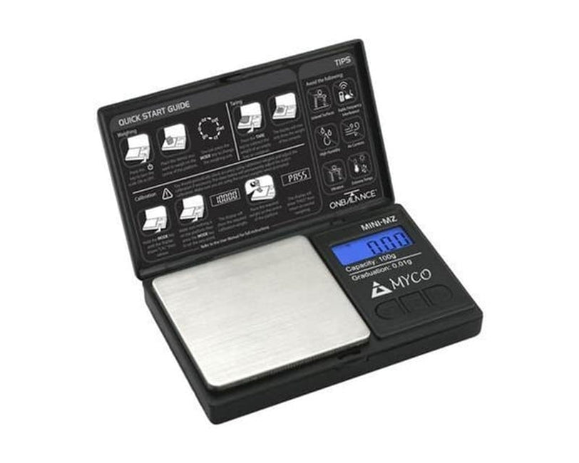 Myco Mini MZ-100 Digital Scales (100g x 0.01g)-On Balance-Blazed Wholesale