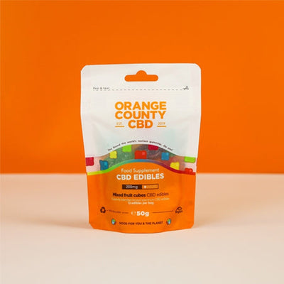 Orange County CBD Gummy Cubes 200mg Grab Bag