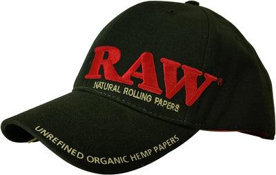 RAW Baseball Hat with Poker - Red Logo