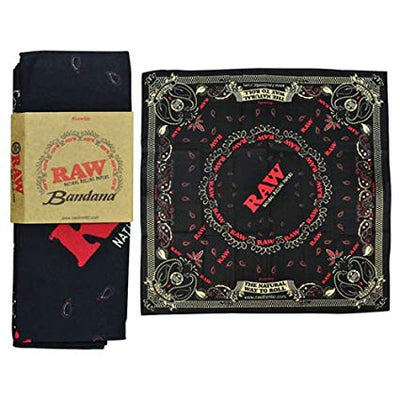RAW Black Bandana