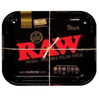 RAW 'Black' Rolling Tray (Large 27.5 x 34)