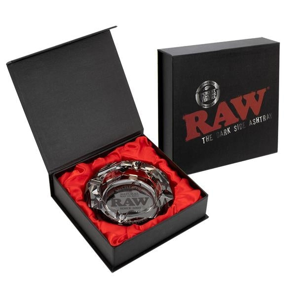 RAW Darkside Glass Ashtray-RAW-Blazed Wholesale