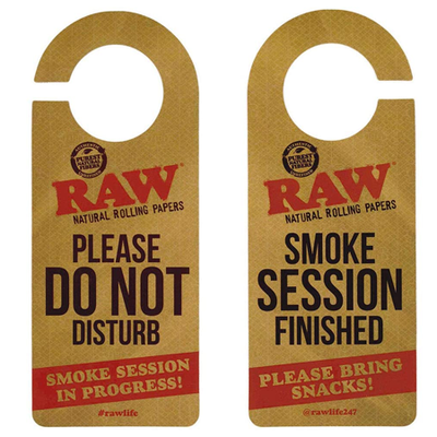 RAW Do Not Disturb Door Sign