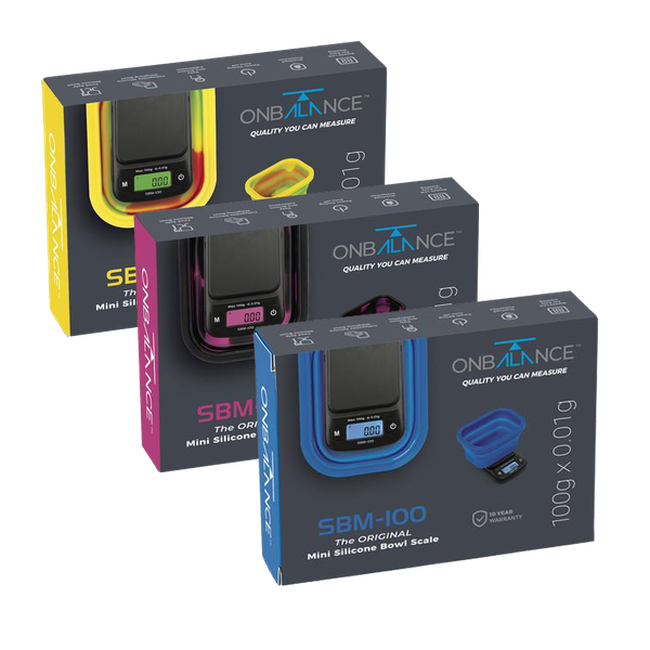 SBM-100 Bowl Digital Scales (100g x 0.01g)-On Balance-Blazed Wholesale