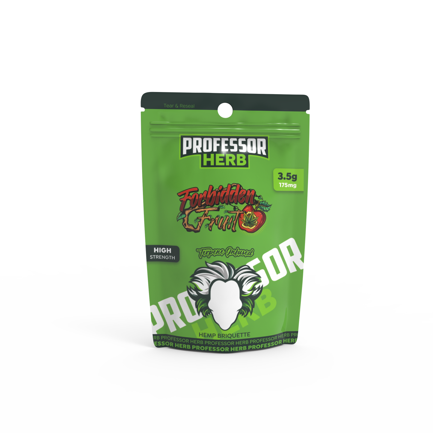 Professor Herb Hemp Briquette Hash (3.5g) - Forbidden Fruit