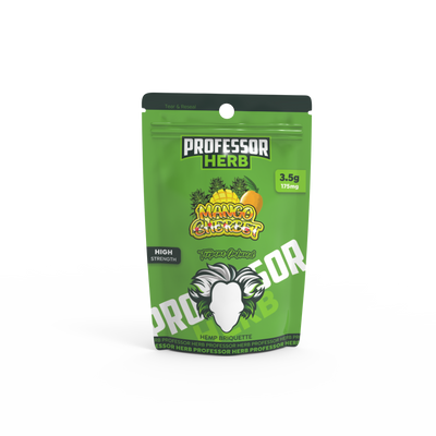 Professor Herb Hemp Briquette Hash (3.5g) - Mango Sherbet