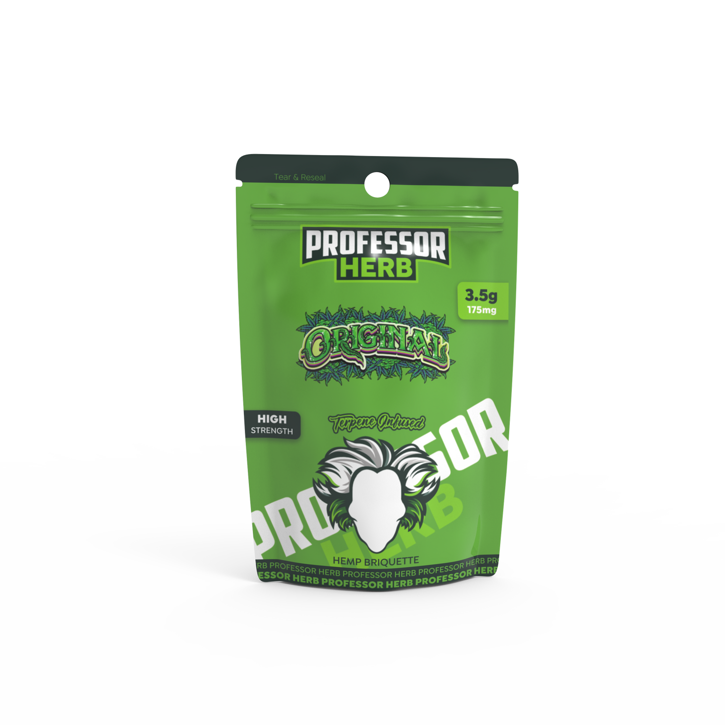 Professor Herb Hemp Briquette Hash (3.5g) - Original