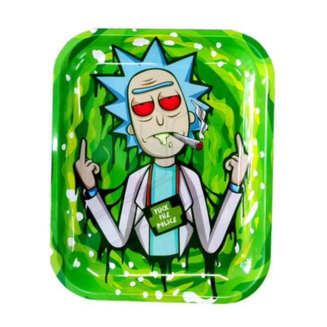 Smoke Arsenal Rolling Tray Large - Rick The Police-Smoke Arsenal-Blazed Wholesale