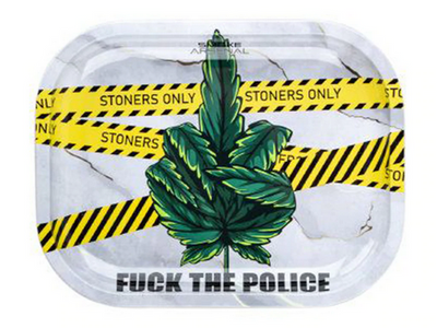 Smoke Arsenal Rolling Tray Small - ACAB Fuck The Police