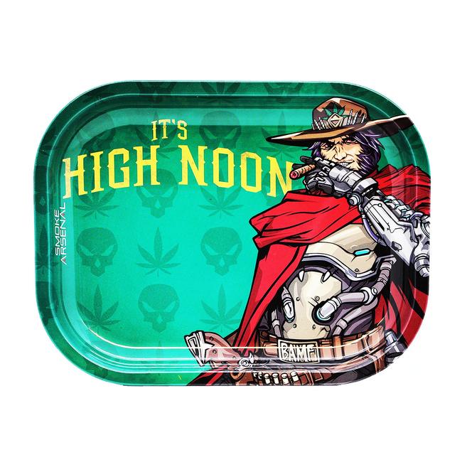 Smoke Arsenal Rolling Tray Small - It's High Noon-Smoke Arsenal-Blazed Wholesale