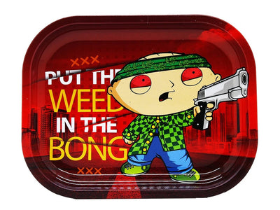 Smoke Arsenal Rolling Tray Small - Weed In The Bong