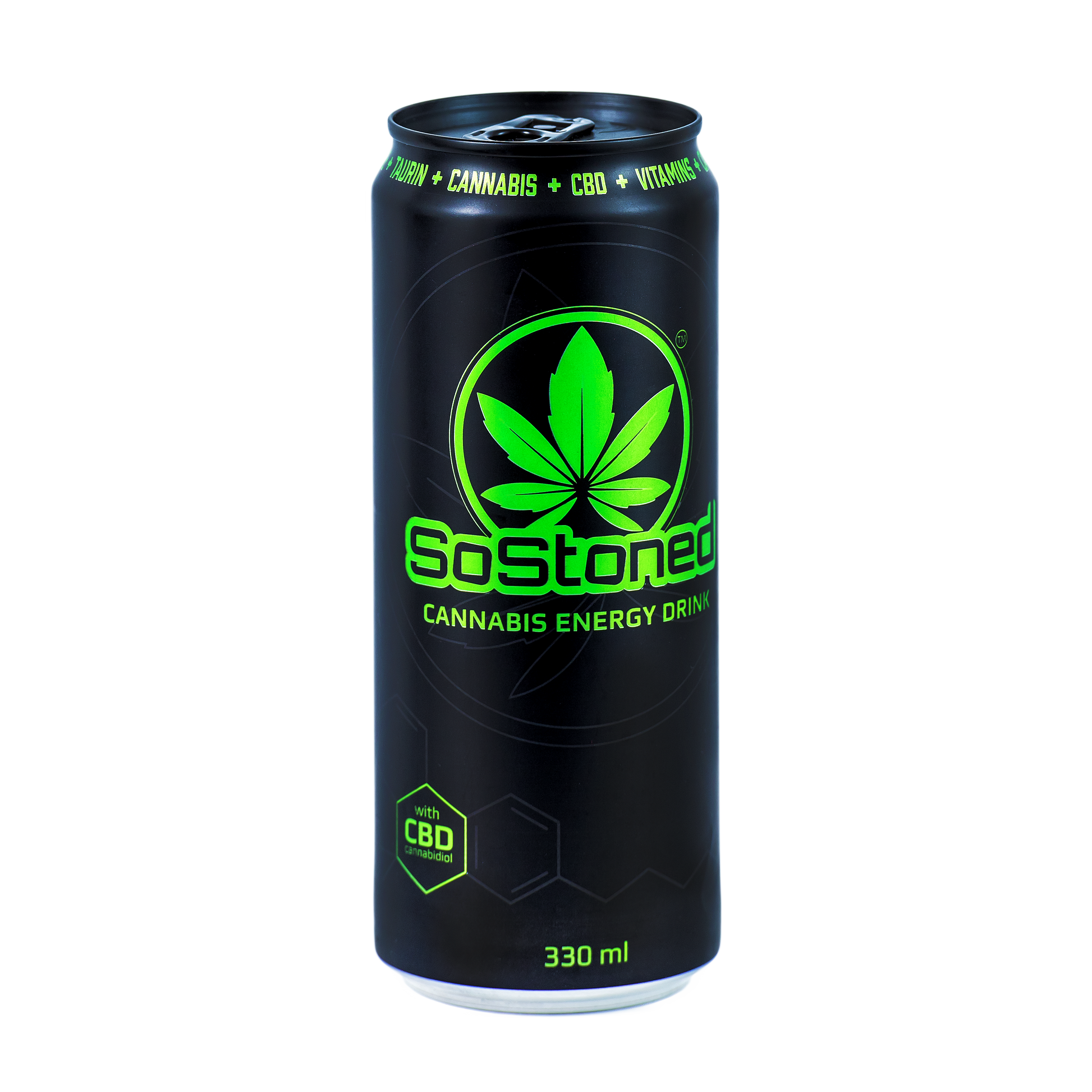 SoStoned Cannabis Energy Drink with CBD 5mg-SoStoned-Blazed Wholesale