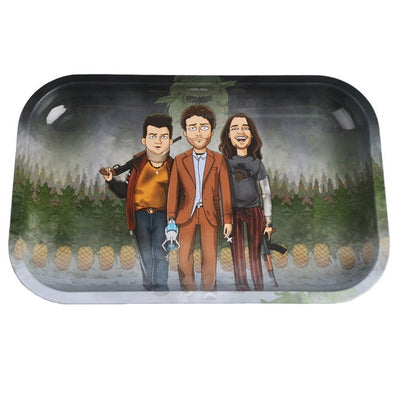 Wise Skies 'Pineapple Express' Medium Rolling Tray