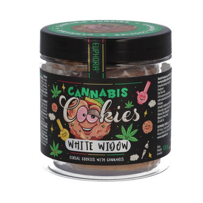 Euphoria Cannabis Cookies: White Widow - 120mg (Pot of 12)